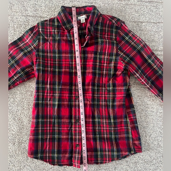L.L. BEAN Women’s Scotch Plaid Flannel Shirt Relaxed Size XXS - Picture 10 of 13